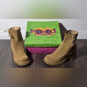 Mudd Brown Heeled Boots